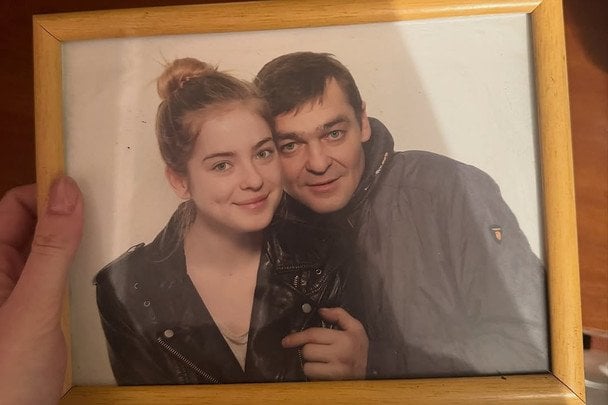 Ксенія Шевченко з батьком / © instagram.com/xenaex