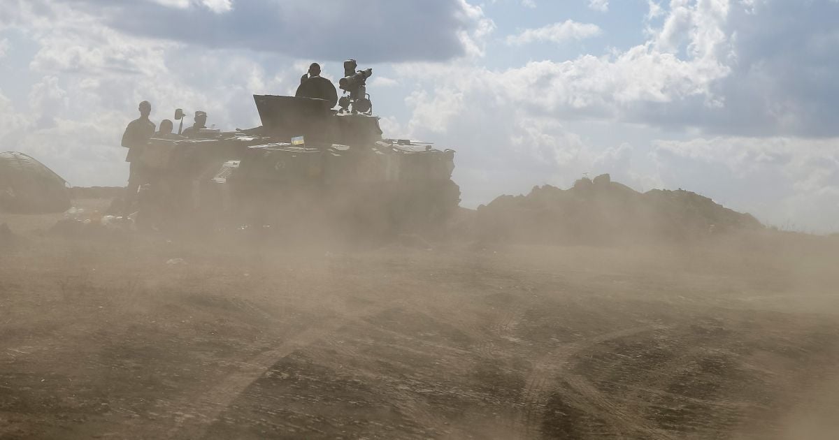 Боевики атакуют нацгвардейцев