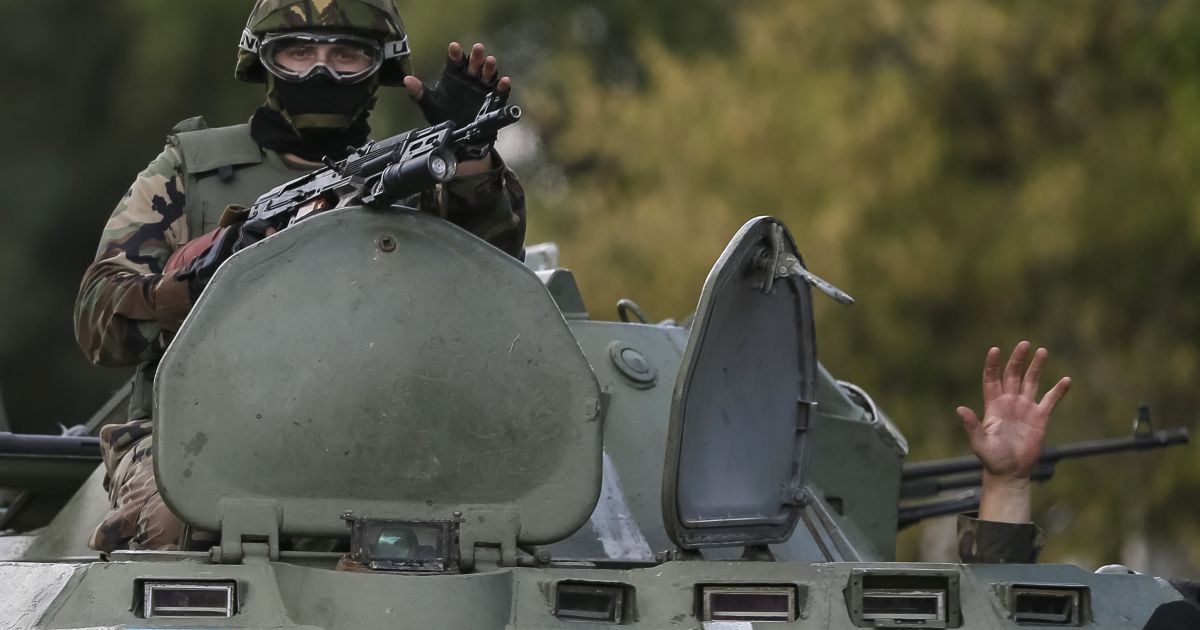 Украинские военные продолжают удерживать Дебальцево