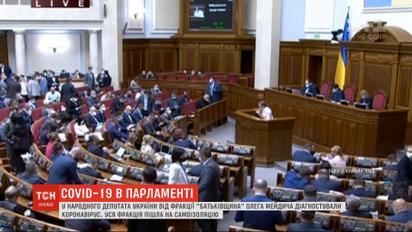 Фракция "Батькивщина" пошла на самоизоляцию из-за обнаруженного коронавируса у Олега Мейдича