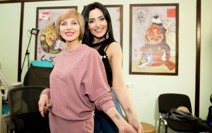 Анна Добрыднева с мамой сделали одинаковые татуировки