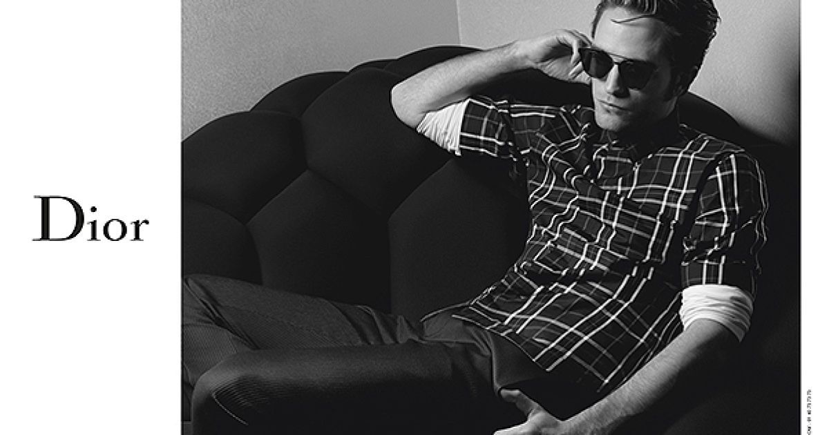 Роберт Паттинсон в рекламной кампании Dior