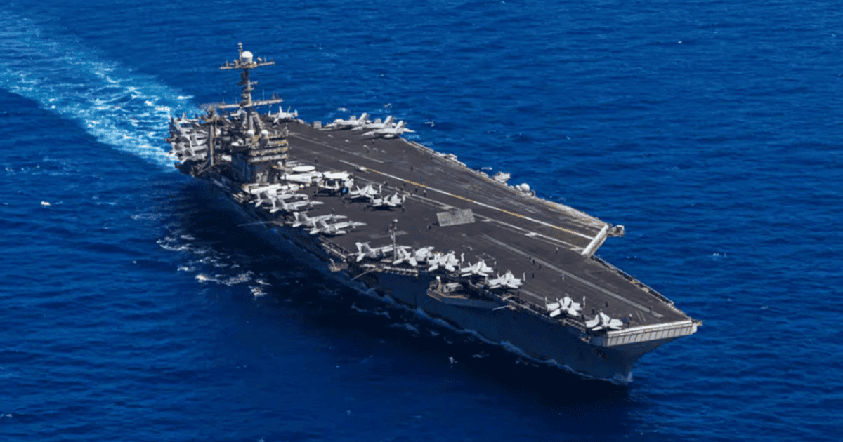Авианосец Truman ВМС США