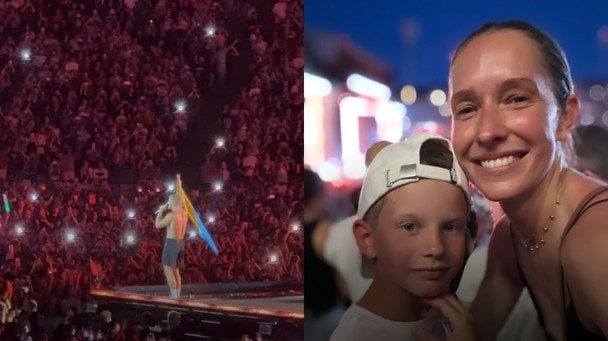Екатерина Осадчая побывала с сыном на концерте Imagine Dragons и показала символический момент на сцене