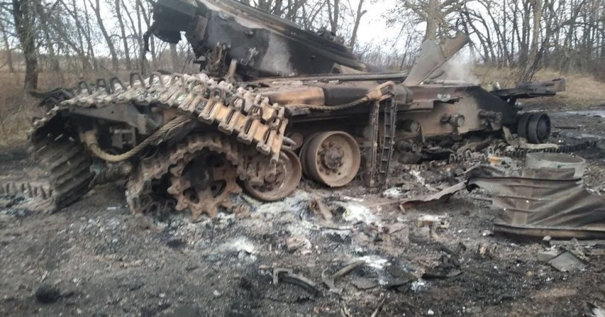 У Полтавській області знищили колону російської техніки