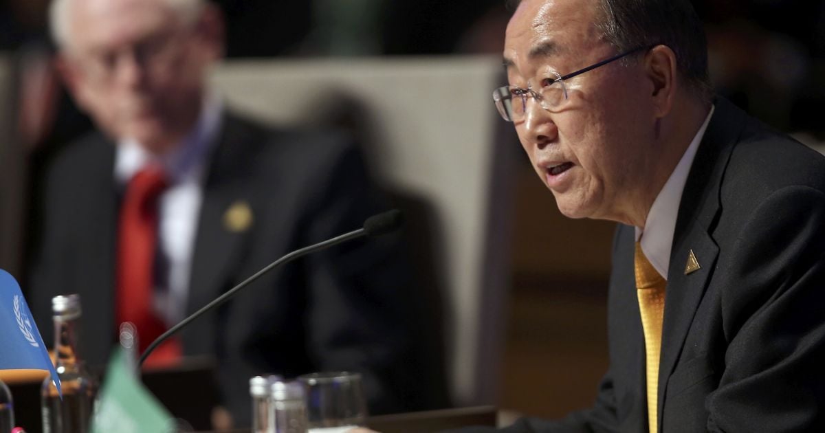 Пан Ги Мун назвал ситуацию с мигрантами в Европе "кризисом солидарности"