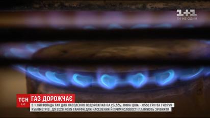 До 2020 року українську ціну на газ планують зрівняти з ринковою