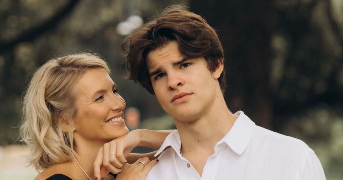 Єлизавета Юрушева з сином