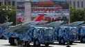 Китайские военные автомобили с противокорабельными крылатыми ракетами YJ