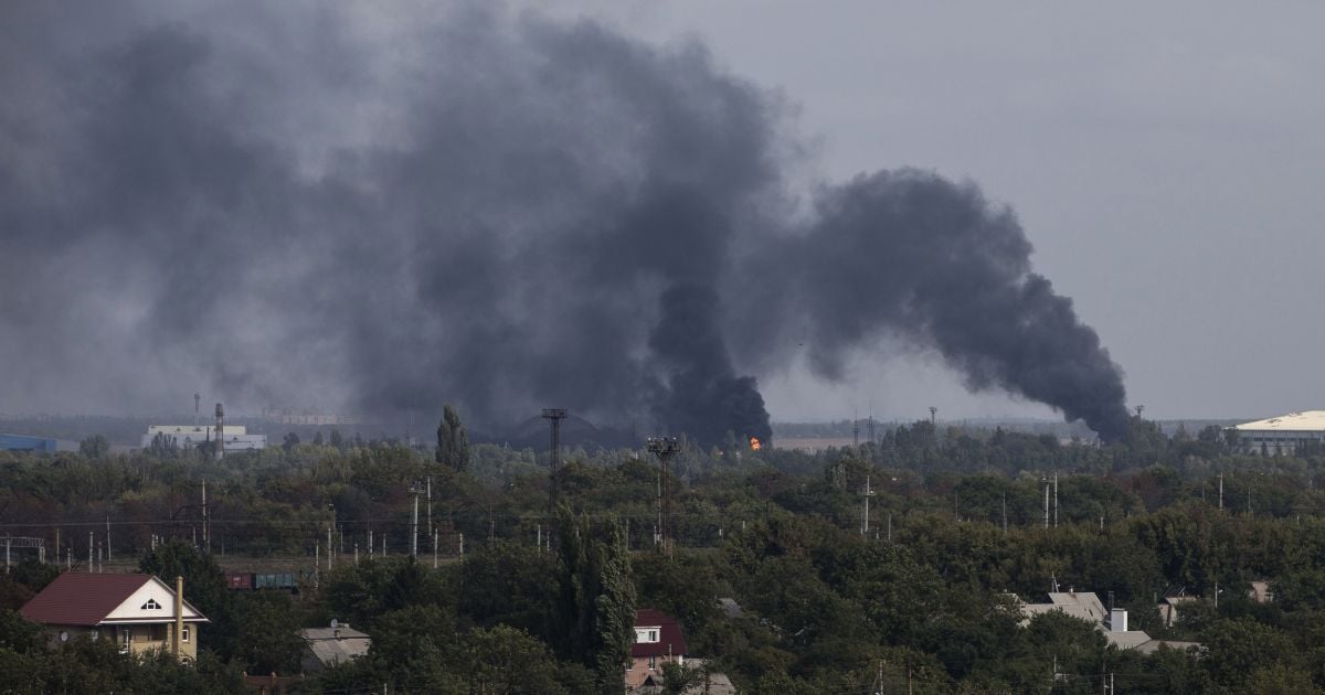 В Донецке снова раздаются звуки обстрелов