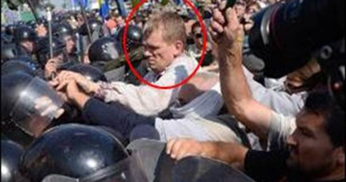 В МВД допросят участников беспорядков / © Пресс-служба МВД Украины