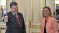 Порошенко и Могерини договорились о либерализации визового режима.