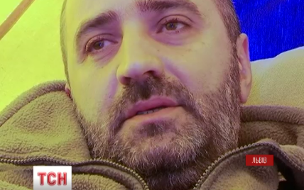 У центрі Львова волонтер оголосив голодування на підтримку Савченко