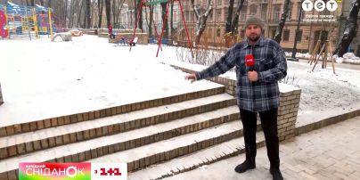 Как восстанавливают парк Шевченко после попадания российской ракеты