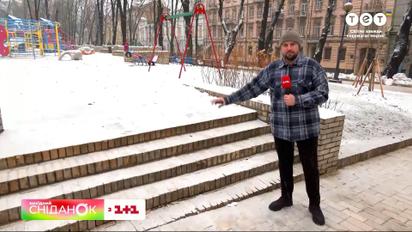 Как восстанавливают парк Шевченко после попадания российской ракеты