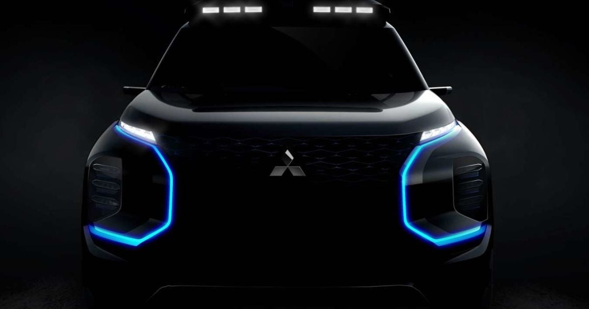 Mitsubishi вперше показала новий електрокросовер на ескізі
