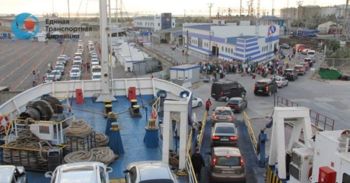 В Севастополе действует паромная переправа между Камишовой бухтой и турецким портом Зонгулдак