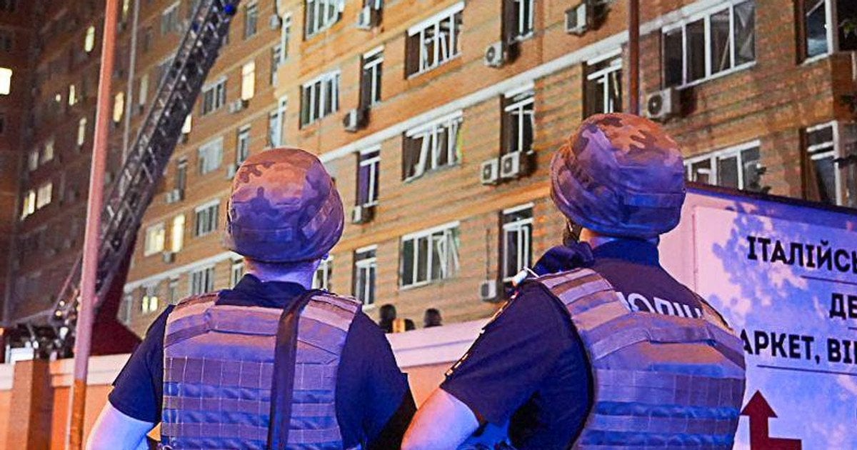 Последствия вражеской атаки на Одессу 28 июня