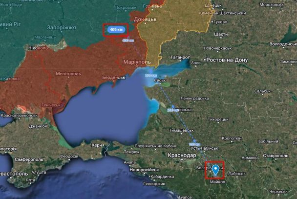 Удар по аеродрому "Ханська" в Адигеї: