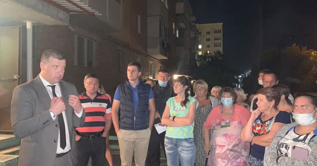 евакуація у Полтаві, невідома речовина_1 / © секретар Полтавської міськради Олександр Шамота