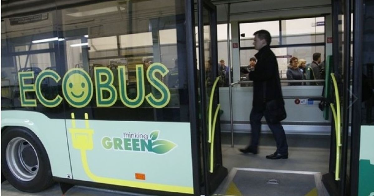 У Львові презентували електробус / © Вголос