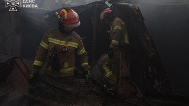Удар по Києву 8 серпня наслідки_3 / © ДСНС