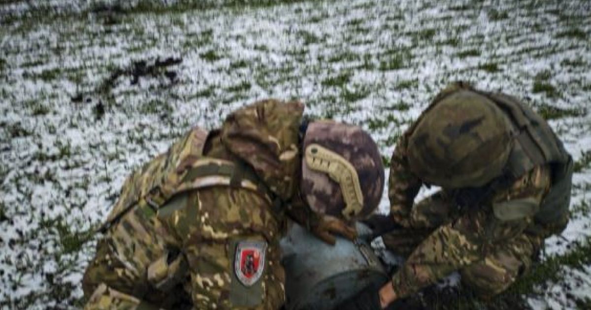 Місце падіння ракети