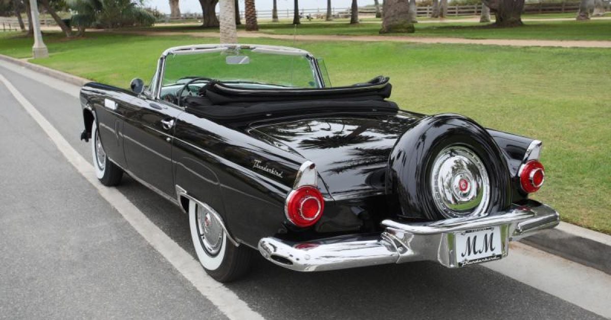 Кабріолет Ford Thunderbird 1956, Мерлін Монро_4 / © Julienslive