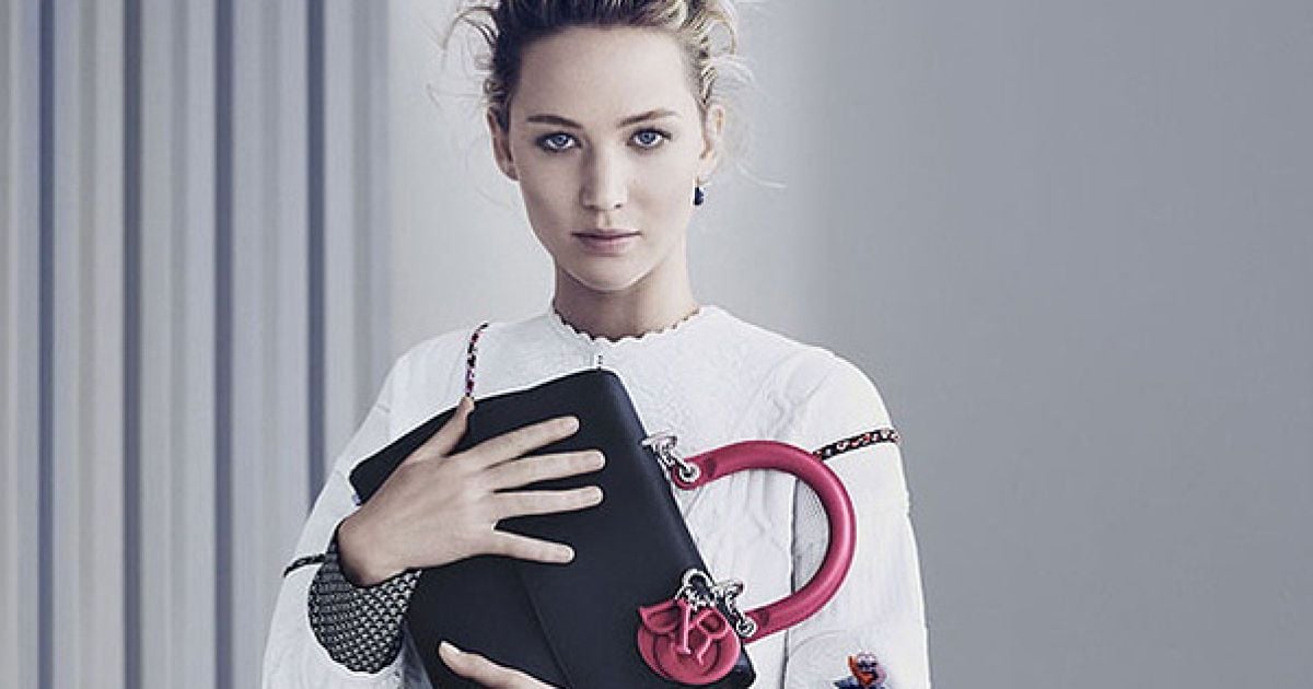 Дженнифер Лоуренс в рекламной кампании Dior