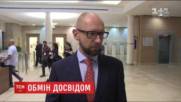 Міністр оборони Ізраїлю та Яценюк обговорили співпрацю в питаннях безпеки та захисту кордонів
