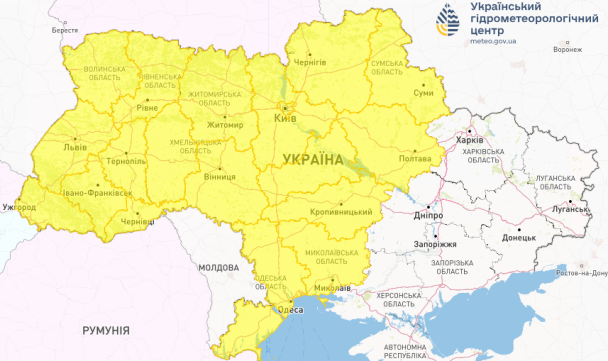 В Україні 11 червня буде негода. / © Укргідрометцентр