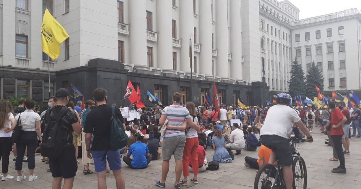 Протест проти Шкарлета_5 / © Фото Елены Мацюцкой/ТСН