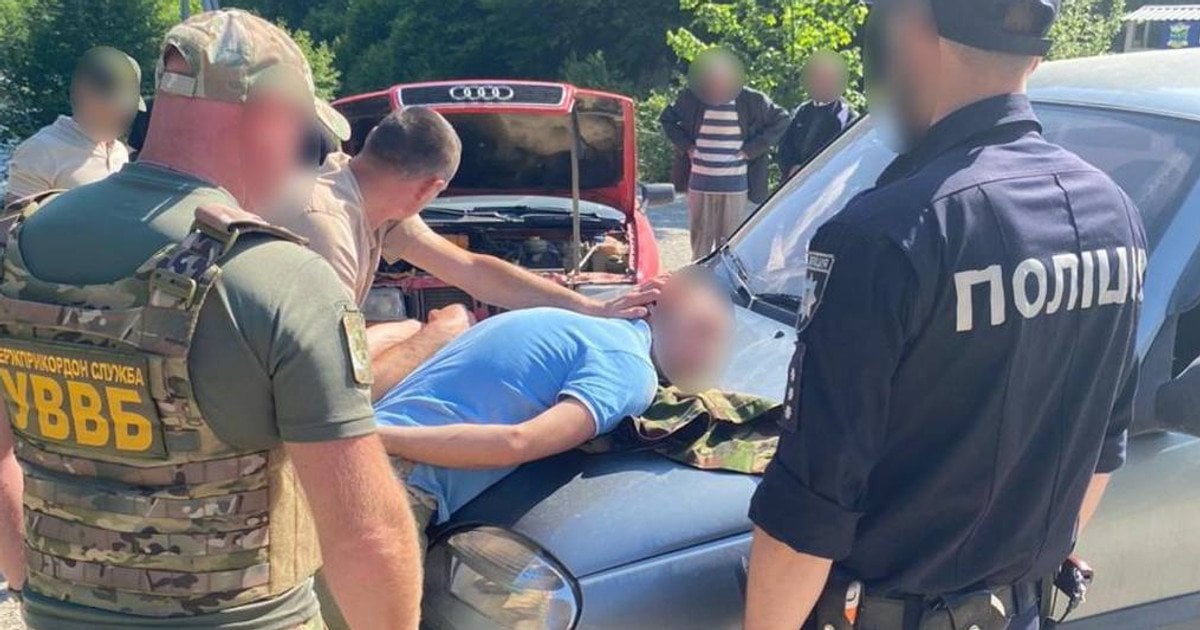 Задержание подозреваемого