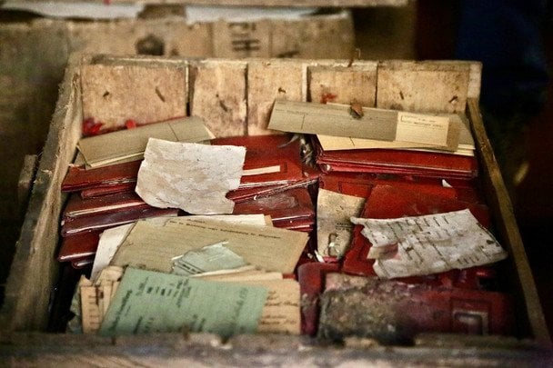 Ящики з нацистськими документами. Фото: Верховний суд Аргентини
