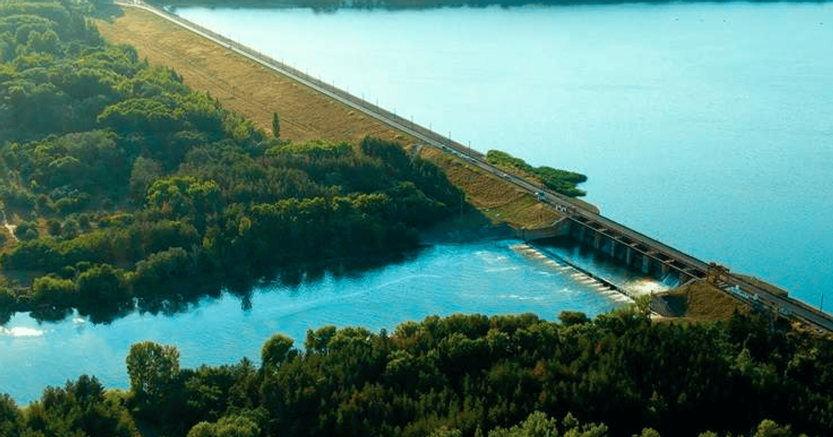 Печенізька дамба — фото ілюстративне