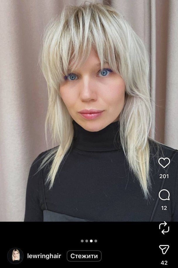 Стрижка wolf cut. / © Instagram