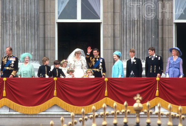 Свадьба Чарльза и Дианы, 1981 год, балкон Букингемского дворца / © Getty Images