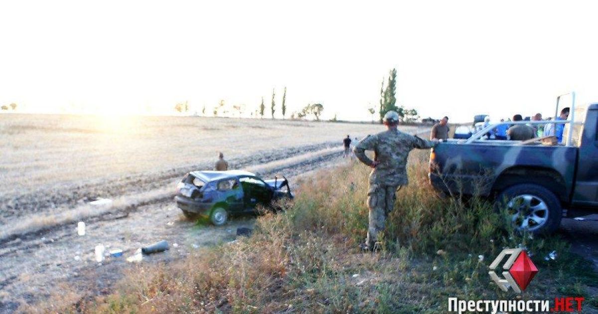Военные попали в ДТП и избили журналиста.