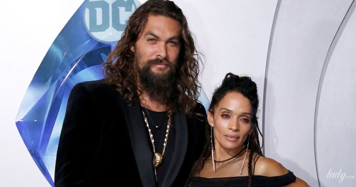 Джейсон Момоа с женой Лезой Боне