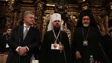 Епіфаній, Петро Порошенко, Софійя, об'єднавчий собор / © Reuters