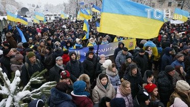 мітинг на Софії Київській, Об'єднавчий собор_2 / © Reuters