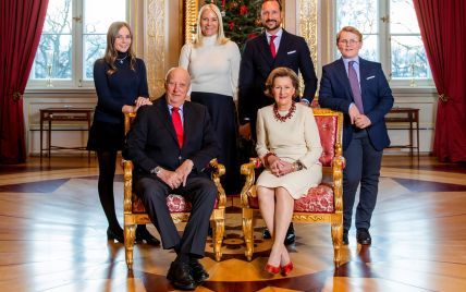 Норвезька королівська сім'я презентувала свою різдвяну листівку