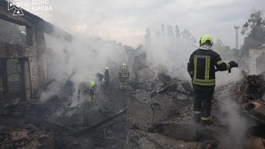 Удар по Києву 8 серпня наслідки_8 / © ДСНС