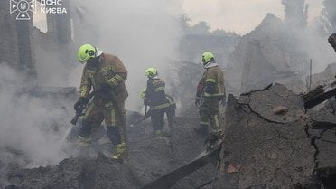 Удар по Києву 8 серпня наслідки_7 / © ДСНС