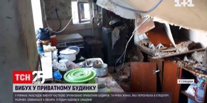 Вибух в Ромнах міг статися через газовий балончик, який господар поставив біля опалювального котла