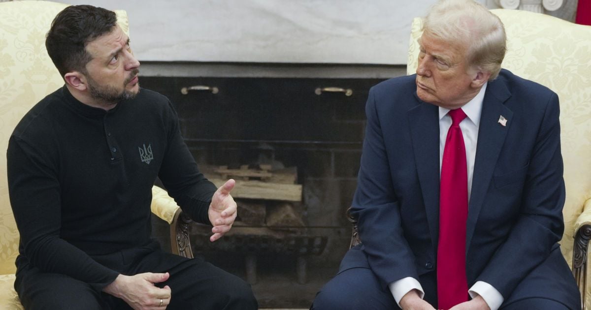 Володимир Зеленський і Дональд Трамп.