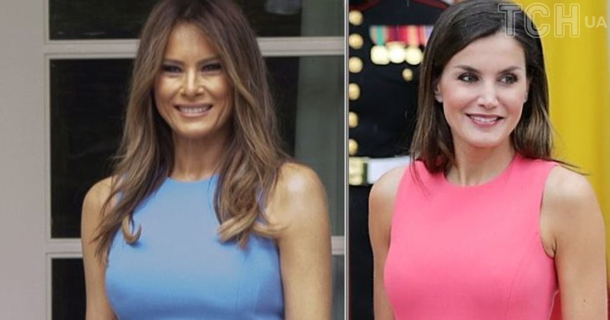 Меланія Трамп і королева Летиція