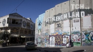 Вертеп Banksy у Вифлеємі_01 / © Associated Press
