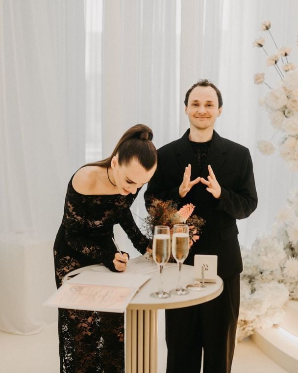 Константин Войтенко с женой / © instagram.com/constantine.voytenco
