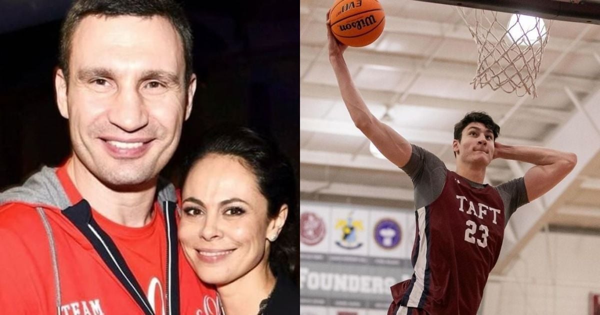 Віталій Кличко з колишньою дружиною та їхній молодший син